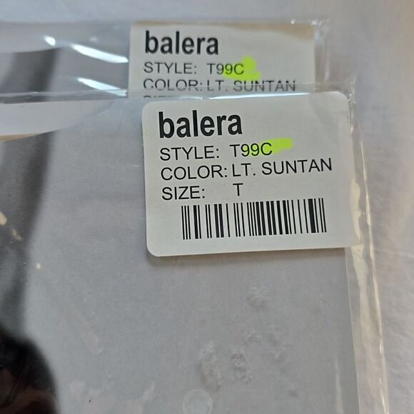 BALERA Dancewear T99C Footed Ballet Tights LT Suntan - Picture 7 of 11